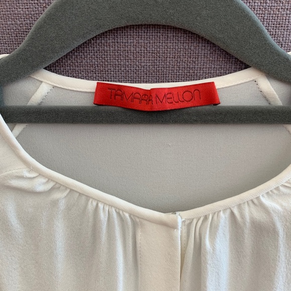 Tamara Mellon Side Keyhole Blouse - Picture 3 of 13